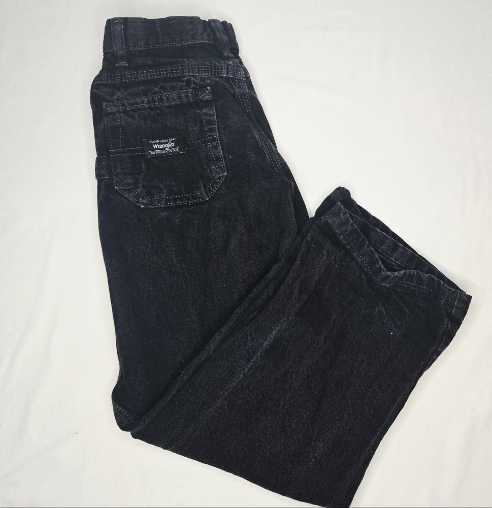 Kids Size 8 Slim Black Wrangler Jeans